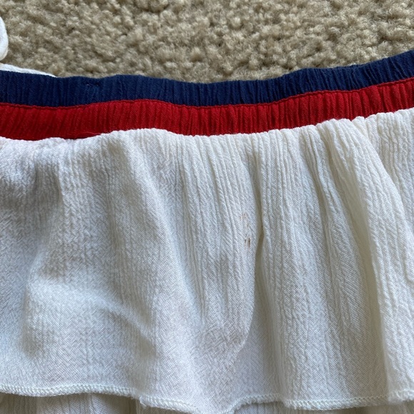 American Eagle Tie Shoulder Off the Shoulder Top - Picture 4 of 4